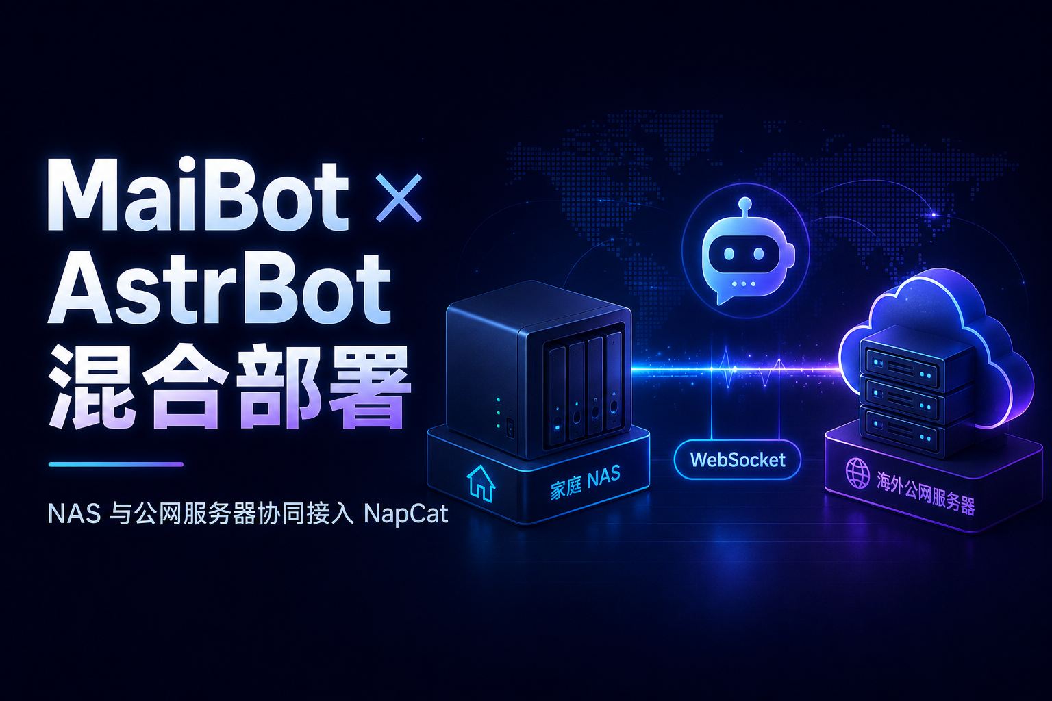 MaiBot+AstrBot+Napcat分离部署，实用、稳定且拟人化的QQBot部署方案