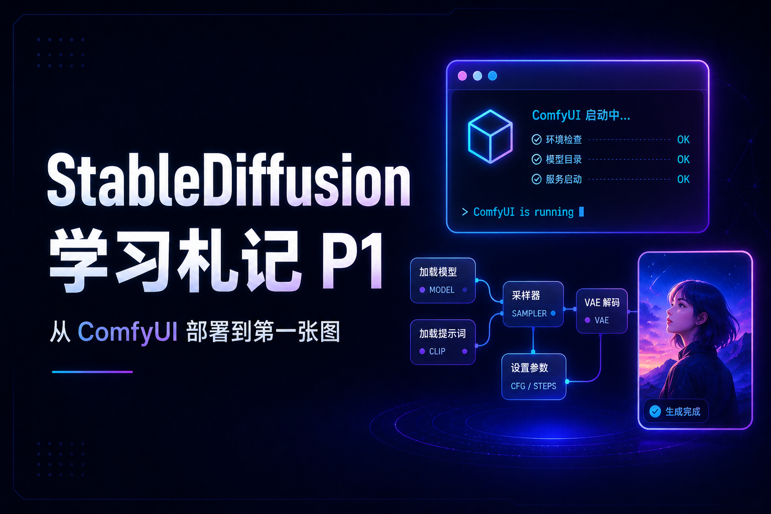 StableDiffusion学习札记_P1